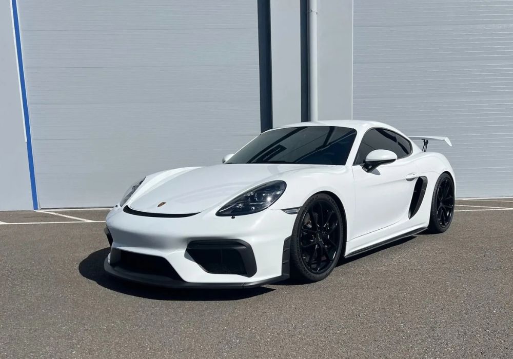 Porsche 718 Cayman GT4 Rear Angle | Level Up Luxuri